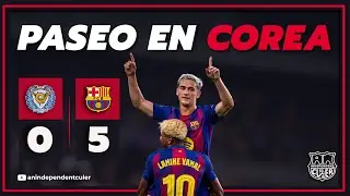DAEGU 0-5 BAR&Ccedil;A | Goleada cul&eacute;, fiesta de Lamine y Gavi en el cierre de la gira asi&aacute;tica