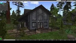 Linden Homes in Second Life - The Lincoln House