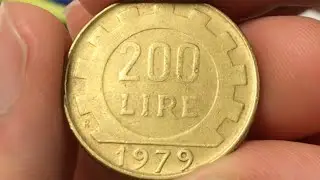 Монета 200 лир, Италия, 1979 г. &bull; Стоимость, информация, тираж, история и многое другое