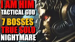 7 Boss True Solo ABSOLUTE PLUS&ndash;Tactical MELTS Hardest Challenge | Space Marine 2 | World First | QHD