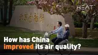 How has China improved its air quality?