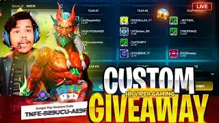 🔴Indus Battle Royle Custom Giveaway|| Redeem Code Giveaway #indusbattleroyale #induslive @IndusGame