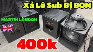 Selling off a batch of Martin sub-amps from the UK. Price 400k VND. Martin London 🇬🇧 30-inch drum...