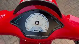 DIGITAL SPEEDOMETER ALPHA STYLING - VESPA SPRINT/PRIMAVERA