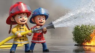 Fire Truck Alphabet Rescue Song for Kids | ABC Song, Baby Songs & Nursery Rhymes 🚒🔥🎶
