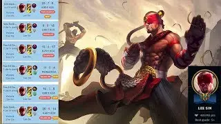 WHAT 405K LEE SIN MASTERY POINTS LOOKS LIKE | Lee Sin Montage #3 - League Of Legends