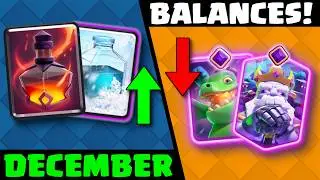 Изменения баланса в Clash Royale за декабрь уже здесь!