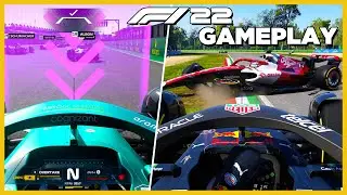 F1 22 CRAZY AI CRASHES, NEW FORMATION LAPS, WET WEATHER & A SHOCK WINNER?!