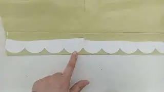 Cut work pant mohari Design very easy stitching / Full detail video 