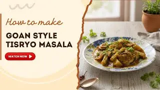 Goan Style Tisryache Sukka | Kokani Style Tisry Masala | Goa Seafood Recipe