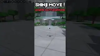 NEW SHINJI MOVE LEAK! (Legend Battleground) #leaks #roblox #tsb #tsbg #legend #battleground