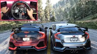 Test Drive Honda Civic | Forza Horizon 5 - Logitech G29 gameplay