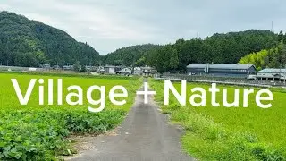 Japan Countryside Nature & Village Life 🌿 | Peaceful Rural Japan Scenery