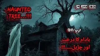 Haunted Tree | Badam Ka Darakht Aur Chudail | Chudail | Scary Stories 24 January | Witch | Bhootni |