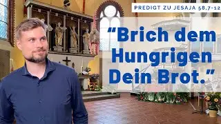 Gott steht auf der Seite der Schwachen (Predigt zu Jesaja 58,7-12)