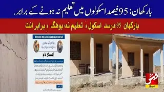 Barkhan: Education nearly absent in 95% of schools | Vsh News