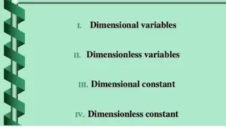 Lec-13 Physical quantities types- Dimensional or dimensionless