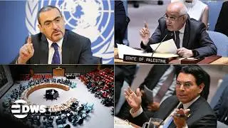 FULL SESSION: Heated UN Debate on Middle East Conflict: Explosive Session Today | DWS News | AC14
