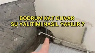BODRUM DUVAR SU YALITIMINDA KALICI VE KESİN ÇÖZÜM