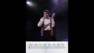 Mr. Bean plays invisible drums