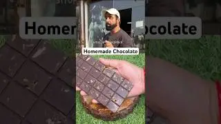 Gym Coach Nitesh Soni&rsquo;s Homemade Chocolate Recipe 🍫🍫 #shorts