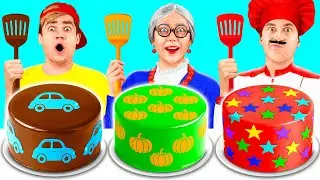 Кулинарный Челлендж: Я против Бабушки | Веселые Идеи с Едой от PaRaRa Challenge