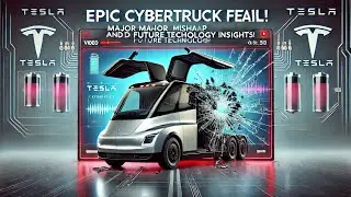 Epic Cybertruck Reveal: Major Mishap and Future Technology Insights!