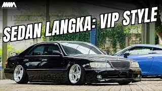 Nissan Cima Modified to VIP Style with Static Low Roof