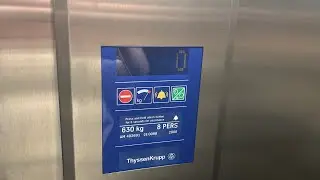 Both Have Lost Their Voice! | ThyseenKrupp Lifts at the Ballymena Train Station 