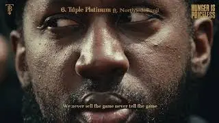 Tiny Boost - Triple Platinum ft. @1northsidebenji (Lyric Visualiser)