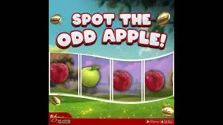 Spot the odd apple and win FREE COINS from the description box! #shorts #lasvegascasino #wynnslots