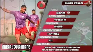⚫ANRAR SOULAYMANE  ⚫ [KACM-MOROCCO] [10] [**FORWARD**] |SKILLS...| |part 1| 2023/24 (HD)