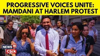 Zohran Mamdani Makes A Public Appearance At Reverend Al Sharpton’s Rally In Harlem, New York | N18G