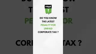 Miqat  Chartered Accountant - Penalty Update for Corporate Tax in UAE