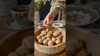 ASMR Walnut cookies 🍪 #food #shortsvideo #trending