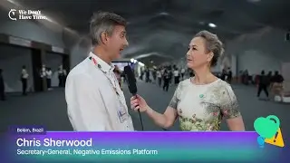 Крис Шервуд, Платформа отрицательных выбросов &mdash; интервью на COP30