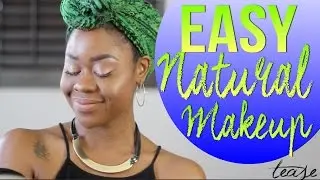 A SIMPLE SPRING MAKEUP LOOK IN 7 MINS- NATURAL MAKEUP FOR BLACK WOMEN