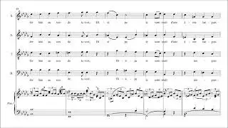 Cantique de Jean Racine CONTRALTO