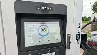 96% State of Charge, EVgo Fast Charger, Flying J Travel Center, Hwy 108, Texarkana, Arkansas NGH1