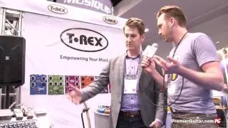 NAMM '14 - T-Rex Effects SoulMate, Vulture, Creamer, and Replay Box Demos