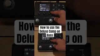 1176 style compression on bass #hxstomp #bass #tutorial