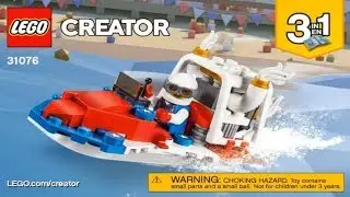 LEGO Creator 2018 DAREDEVIL STUNT PLANE 31076 #3