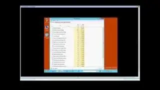 How to get the Run Command box using Task Manager in Microsoft Windows Server 2012.