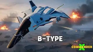 MWT B-TYPE Strike Fighter Air Combat Gameplay | MWT tank Battles 