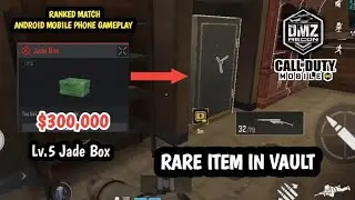 #835 RARE ITEM ▪︎ LV.5 JABE BOX - $300,000 RANK PUSH ▪︎ COD MOBILE DMZ RECON (NO COMMENTARY)