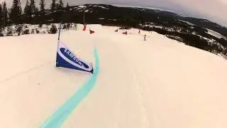 09/03/2012 スキークロス チェコ Czech Mora Europa Cup Ski Cross TR3