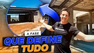 EXCLUSIVO: Como está a CONSTRUÇÃO da CASA no INTERIOR de SP - Passo a Passo COMPLETO! CONFIRA