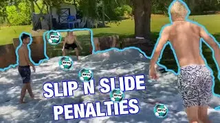 EXTREME SLIP N SLIDE PENALTY SHOOTOUT CHALLENGE