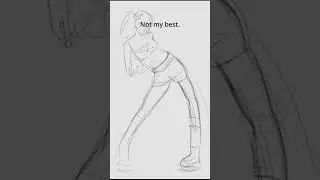 Studying Gesture Drawing until I get good - Day 18 | #digitalart #art #artprocess #drawing #sketch