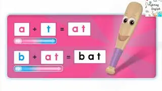 Oxford Phonics World 2 - Unit 2: at: bat, rat, hat, mat